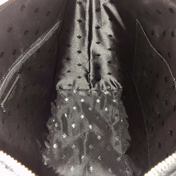 Kate spade LARGE joeley glitter TOTE black Bag NEW - Picture 8 of 8